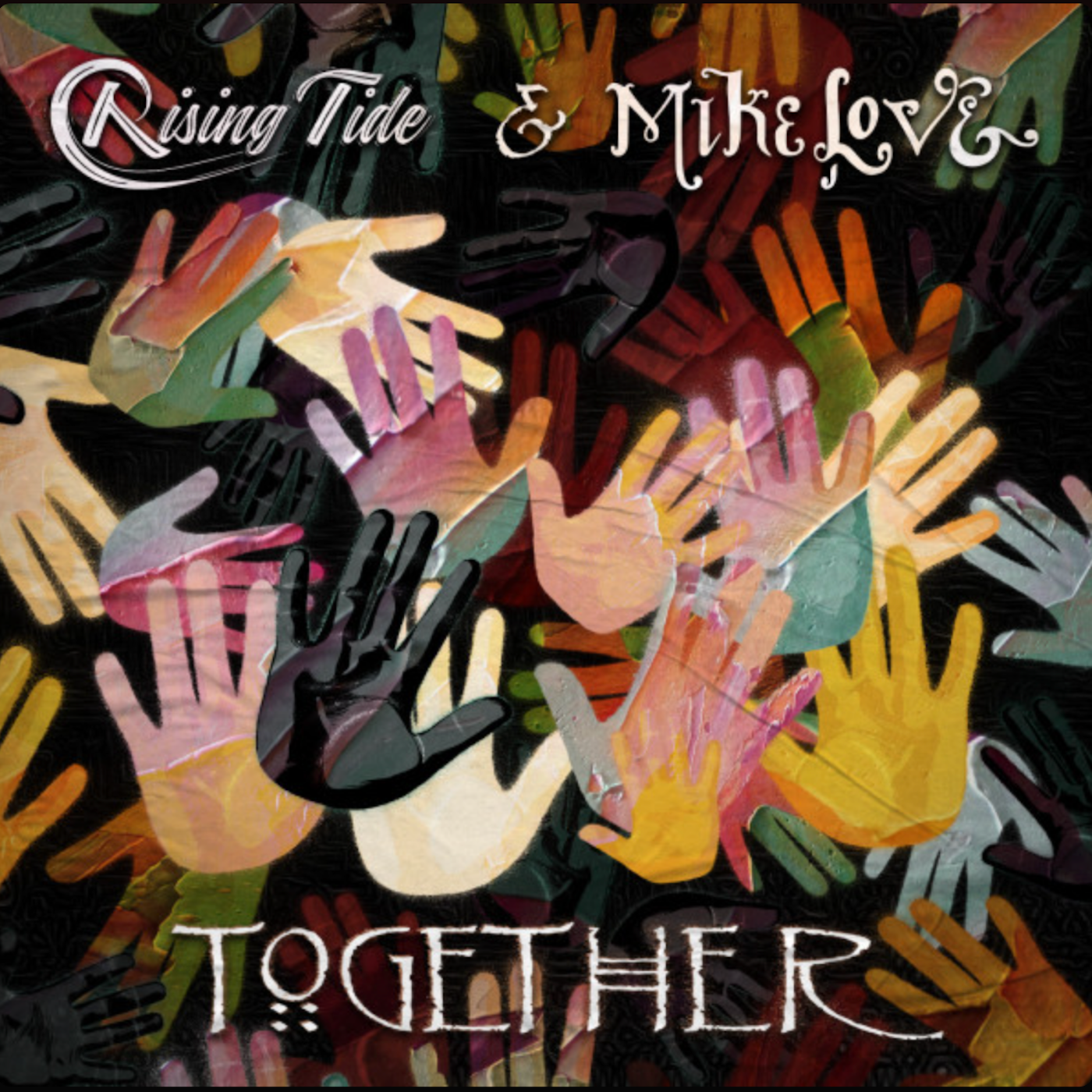 RISING TIDE + MIKE LOVE "TOGETHER"  DOUBLE 7" EP